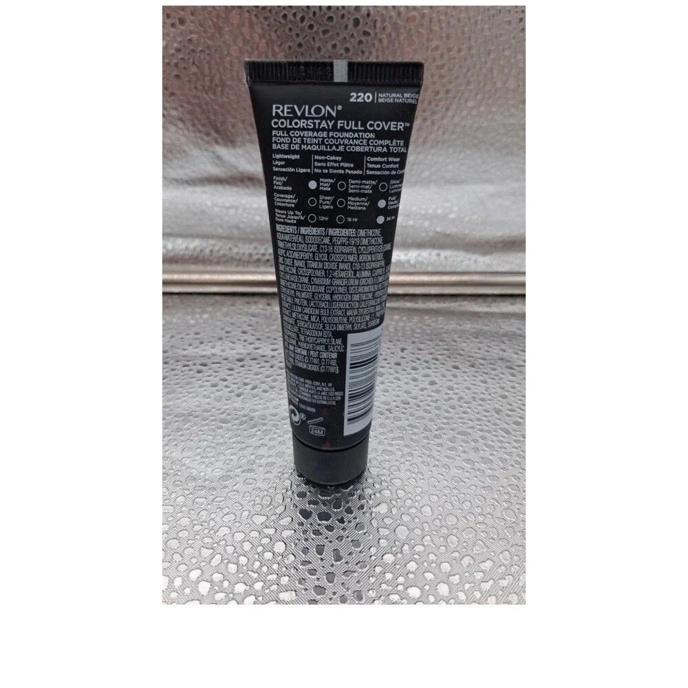 Revlon Colorstay Full Cover Foundation Matte 220 Natural Beige 1 oz